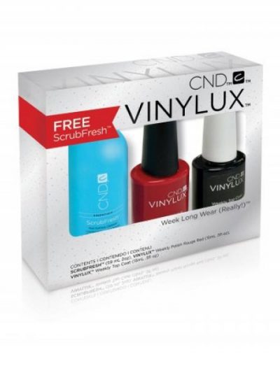 CND Vinylux™ Holiday Kit + Gratis Scrubfresh