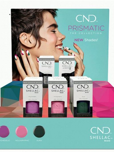 CND Shellac Prismatic Pop  Display