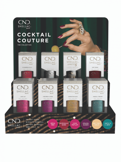 CND Shellac Cocktail Couture Pop Display