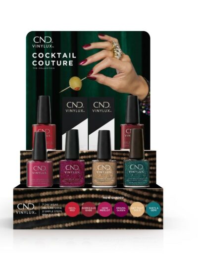 CND Vinylux Cocktail Couture Pop Display