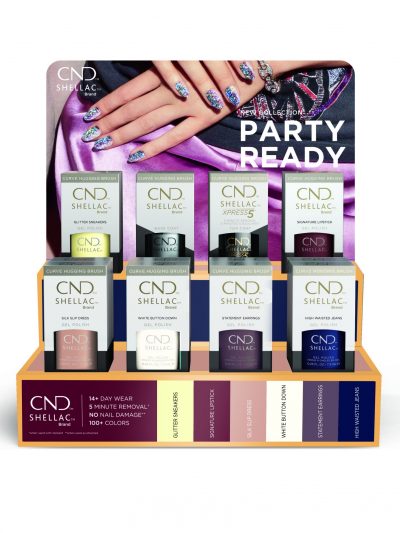 CND Shellac Party Ready Pop Display