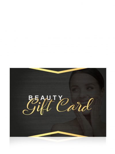 Cadeaubonnen Beauty Giftcard Zwart/Goud