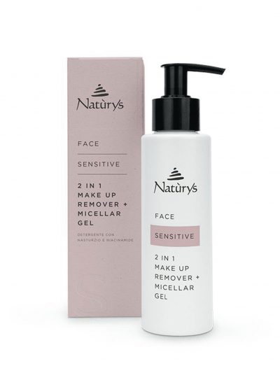 Naturys Face Sensitive 2 in 1 Make up Remover + Micellar Gel 150ml