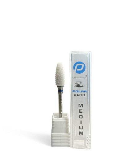 Podomonium Keramische Frees Polar Bear Medium Course (Blauwe Band) 6400601