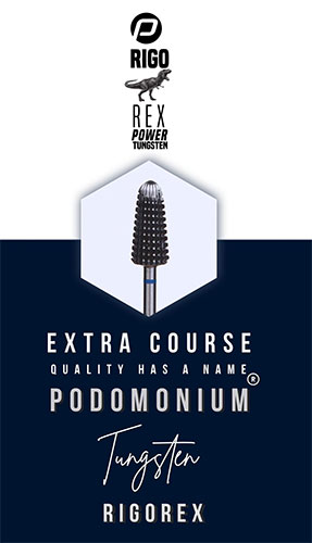 PodoMonium Tungsten Frees Rigo Rex Power Extra Course Blauwe Band