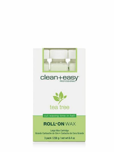 Clean + Easy Tea tree Roll on Wax Large (Prijs per stuk)