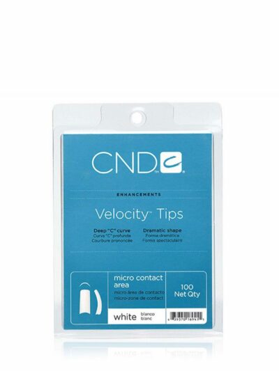 CND Velocity Tips White 100 stuks