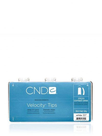 CND Velocity Tips White 360 stuks