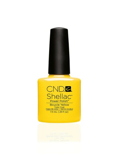 CND Shellac Bicycle Yellow