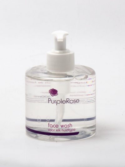 Purple rose face wash