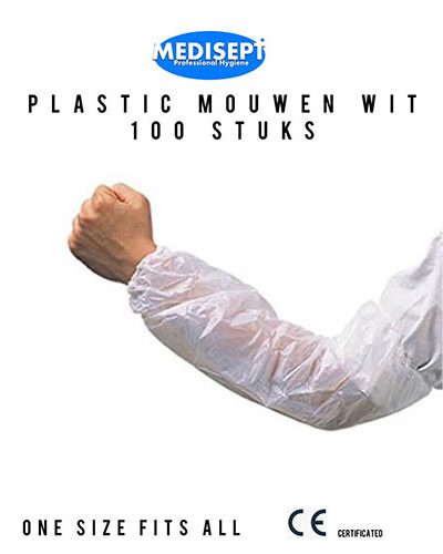 Plastic Mouwen Pak 100 stuks One Size