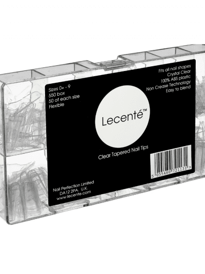 Lecente Clear Taped Nail Tips 550 Stuks