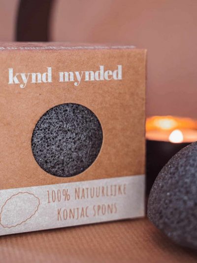 Kynd Mynded Zwarte konjac sponge