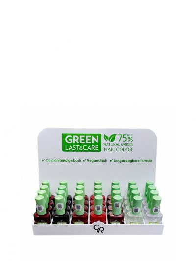 Green Last & Care Nail Color Display – The Date Collection