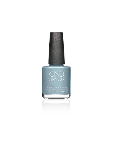 CND Vinylux Teal Textile – Leisteenblauw met Lichtgroene Glans #449
