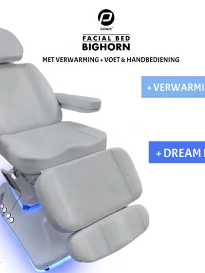 Elektrische behandelstoel Bighorn + Dreamlight sfeerverlichting en gratis verwarming
