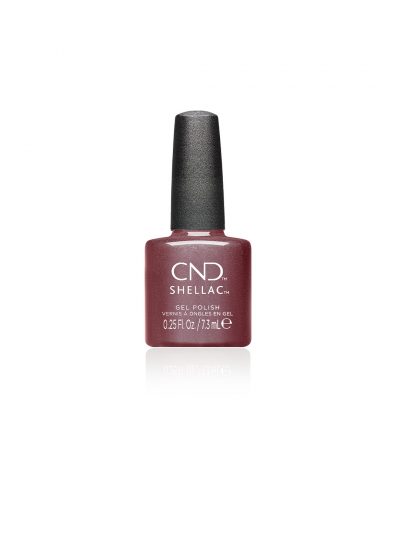 CND Shellac Frostbite – Rosé taupe met een prachtige shimmer #456
