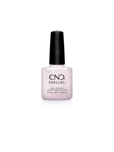 CND Shellac Night Brilliance – Offwhite / Transparant met glitter #468