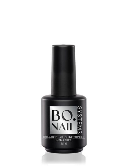BO Nails – Soakable High Shine Top Gel Hema Free 15ml