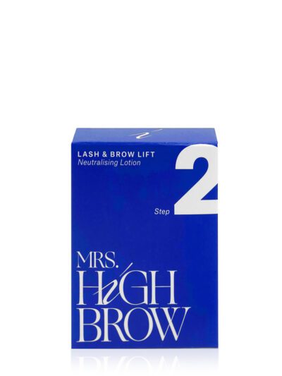 Mrs Highbrow – Lash & Brow Lift Neutralising Lotion Step 2