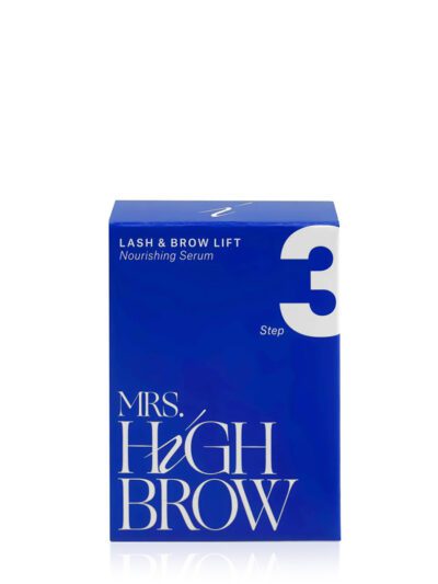Mrs Highbrow – Lash & Brow Lift Nourishing Serum Step 3