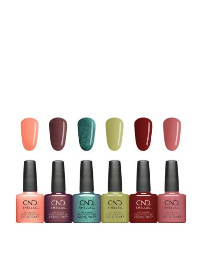 CND – Queen-Tessential – Collectie Aanbieding Shellac 5+1 & GRATIS Jewelry Plate als gadget