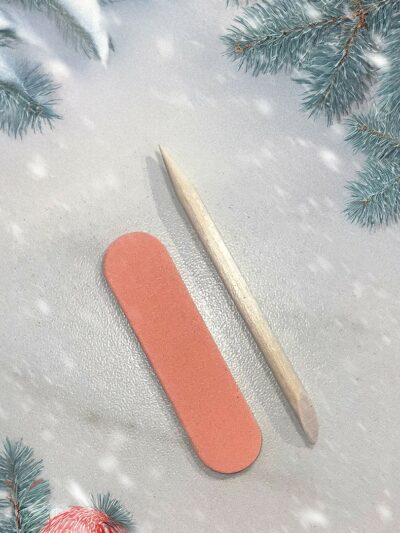 Nagelverzorgingsset – Mini Vijlen & Houten Nagelriemduwers