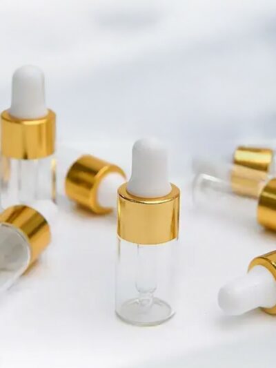 Doorzichtige Mini Glazen Druppelflesje | 3ml