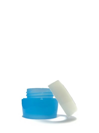 Blauw potje incl. Deksel (Wit) | 15ml