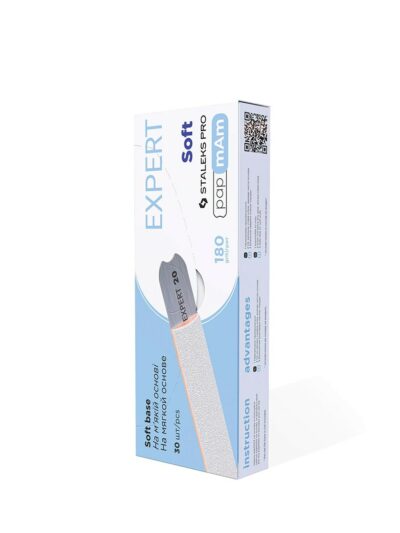 STALEKS – Wegwerp Witte Vijlen PapmAm op Zachte Schuimlaag EXPERT 20 (25 stuks)