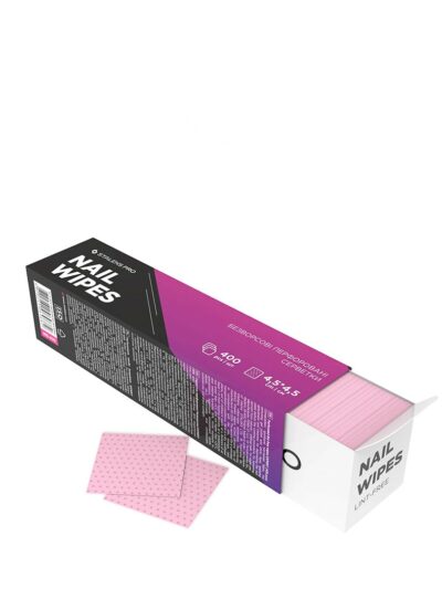 Staleks – Perforated Pluisvrije Doekjes EXPERT (400 stuks) – Nail Wipes