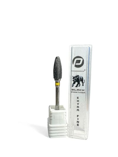 PodoMonium Keramische Frees Black Panter Extra Fine (Gele Band) 6410701