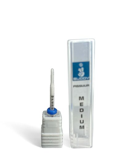 PodoMonium Keramische Fissuurfrees Buddy Klein Medium Course (Blauwe Band) 3430607