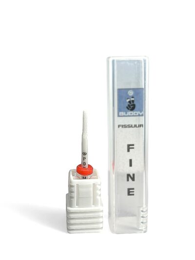 PodoMonium Keramische Fissuurfrees Buddy Klein Fine (Rood Band) 3430606