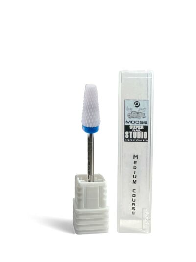 PodoMonium Keramische Manicurefrees Moose Super Nail Studio Medium Grof (Blauwe Band) 3430612