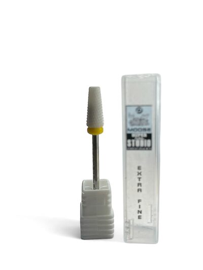 PodoMonium Keramische Manicurefrees Moose Super Nail Studio Extra Fine (Gele Band) 3430610