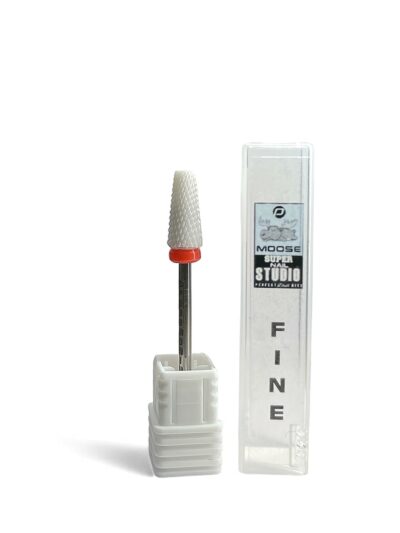 PodoMonium Keramische Manicurefrees Moose Super Nail Studio Fine (Rode Band) 3430611