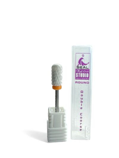 PodoMonium Keramische Manicurefrees Seal Super Nail Studio (double) Extra Grof (Oranje Band) 3430619