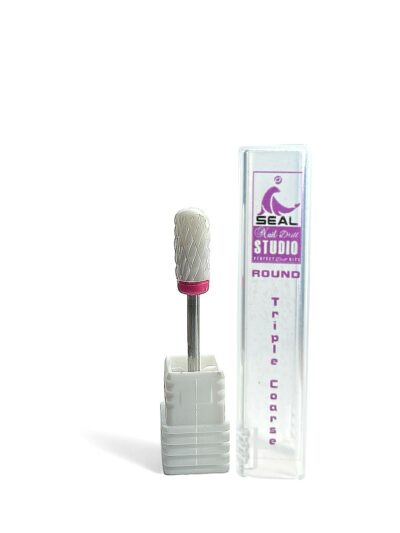 PodoMonium Keramische Manicurefrees Seal Super Nail Studio (Tripple) Extra Grof (Roze Band) 3430620