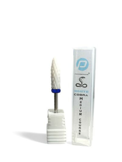 PodoMonium Keramische Frees White Cobra Medium Course (Blauwe Band) 250025