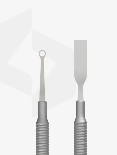 STALEKS – Manicure pusher SMART 80 TYPE 1 (Rechte platte pusher + ringvormige pusher)