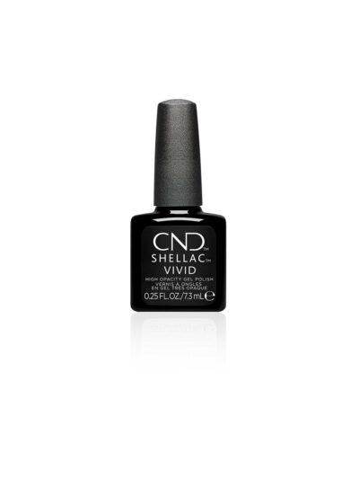 CND Shellac VIVID Black Tuxedo –  Intens zwart