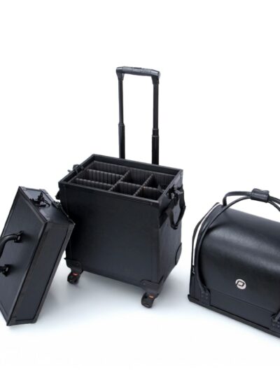 Fintistic Zwarte Visagie Koffer Clinic Club Follow Me Line Hoog Luxe Model