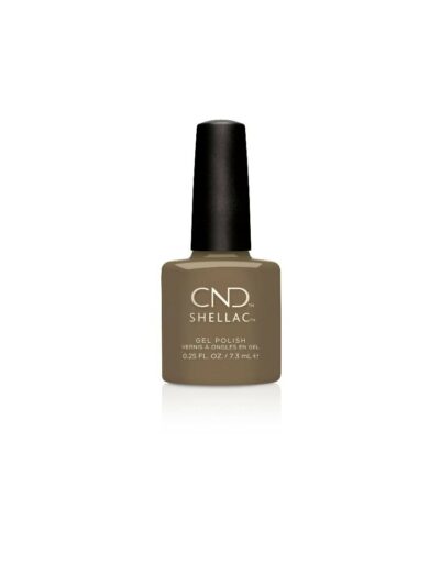 CND Shellac Rubble – Een bruin/grijze taupe tint