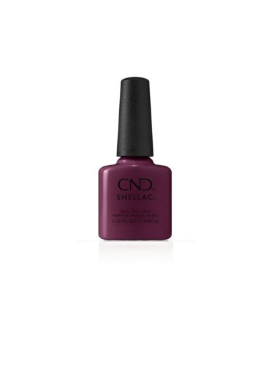 CND Shellac Feel the Flutter – Een diep Bessenmauve