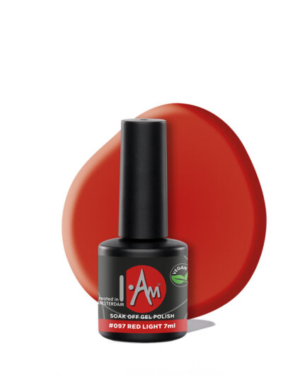 IAm Soak Off – Gel Polish #097 Red Light (7ml)