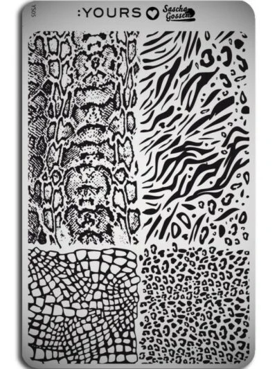 Wild Skin Stempelplaat