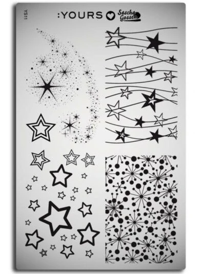 Aim For The Stars Stempelplaat