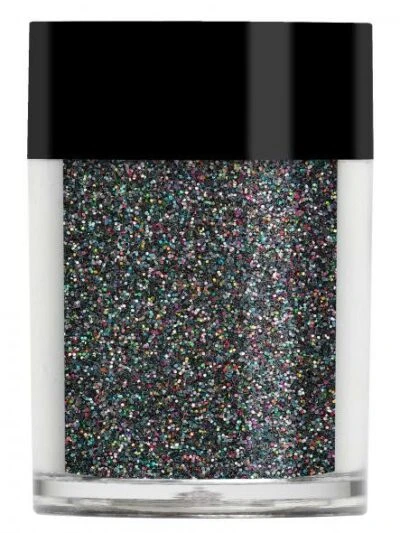 Lecenté Black Holographic Glitter