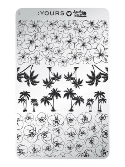 Tropical Treat Stempelplaat